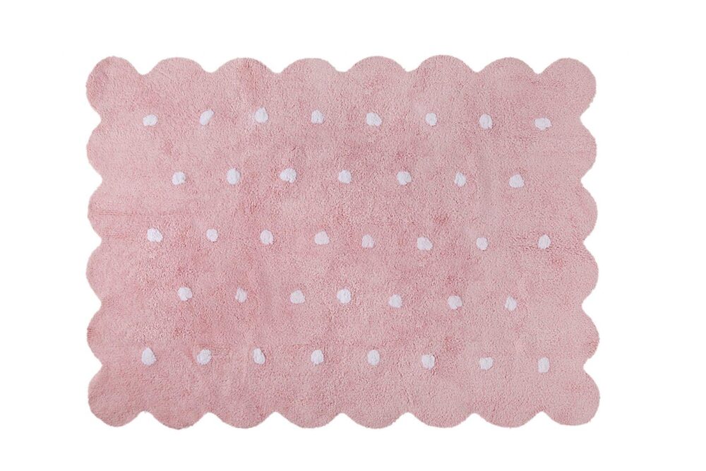 Teppich Lorena Canals Galleta Rosa 120 x 160 cm
