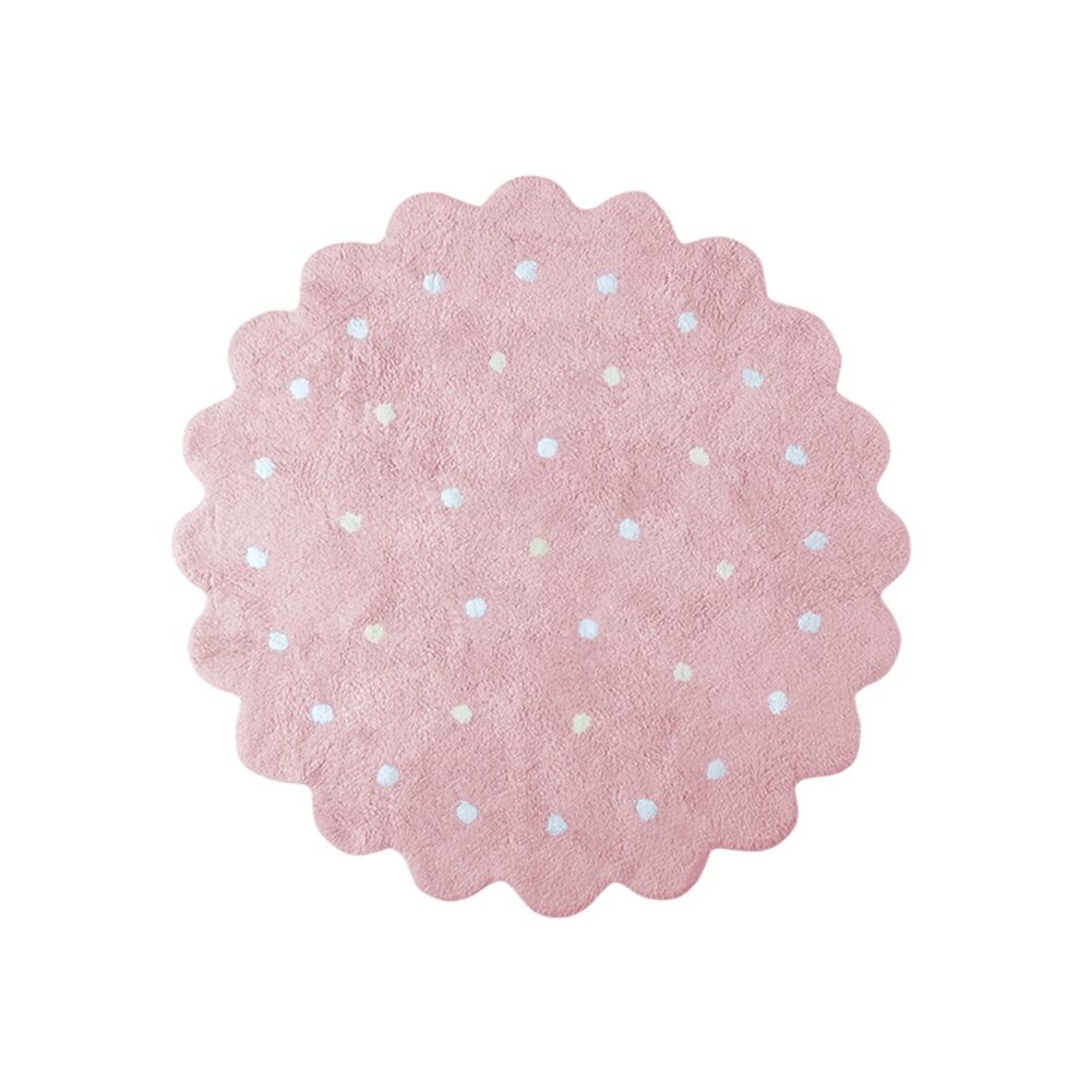 Teppich Lorena Canals Little Biscuit Rosa Ø140 Cm