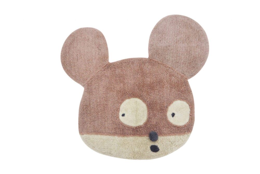 Wollteppich Lorena Canals Miss Mighty Mouse 100x120 cm