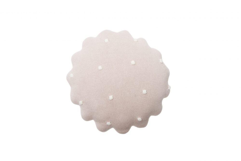 Kissen Biscuit Rosa Perle 25 x 25 cm