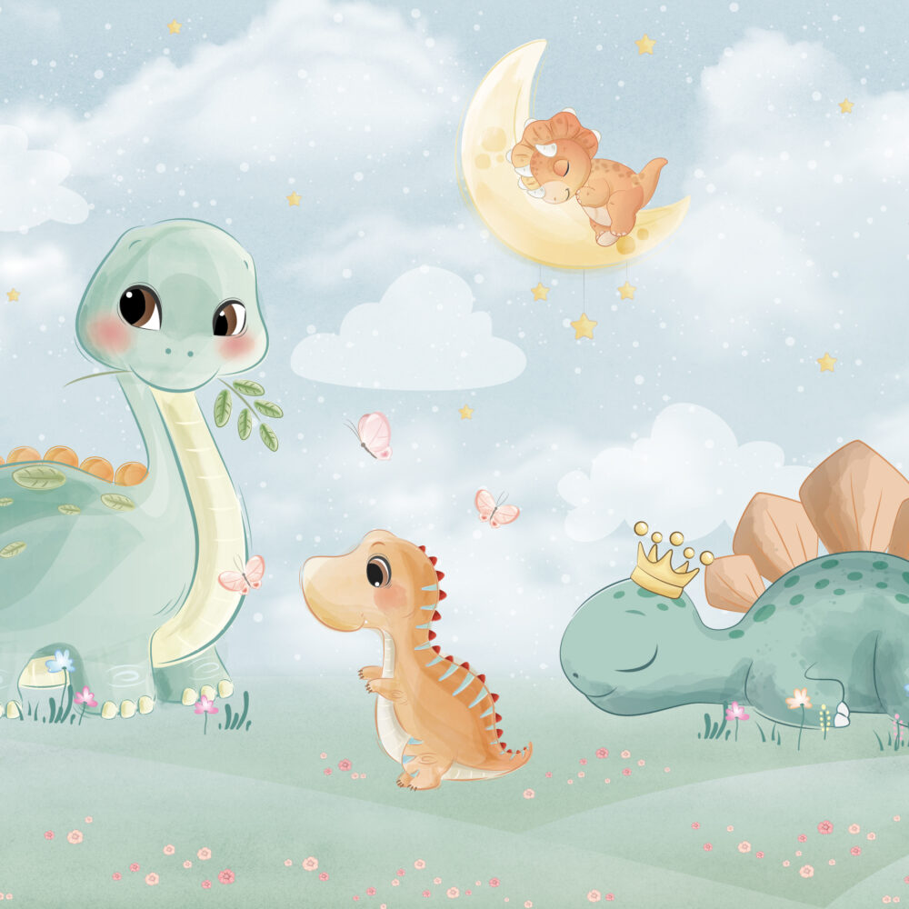 Niedliche Dinosaurier