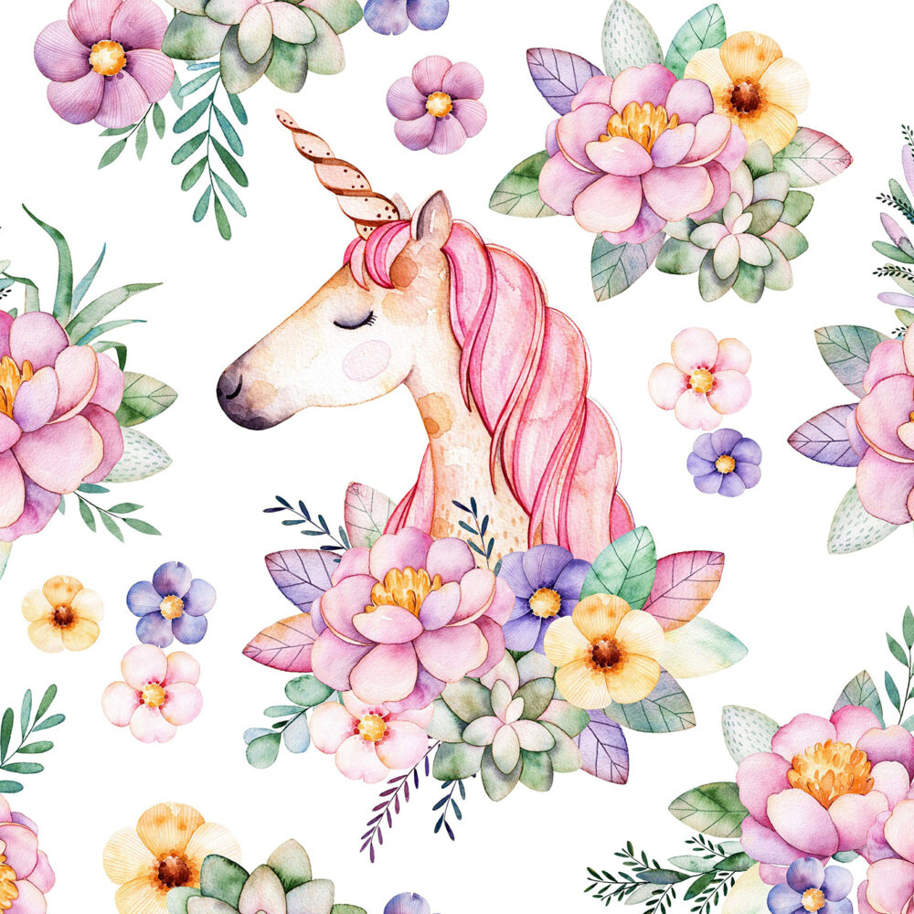 Ein blühendes Einhorn